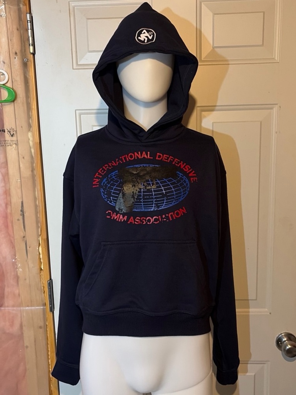 Graphic Hoodie - Navy